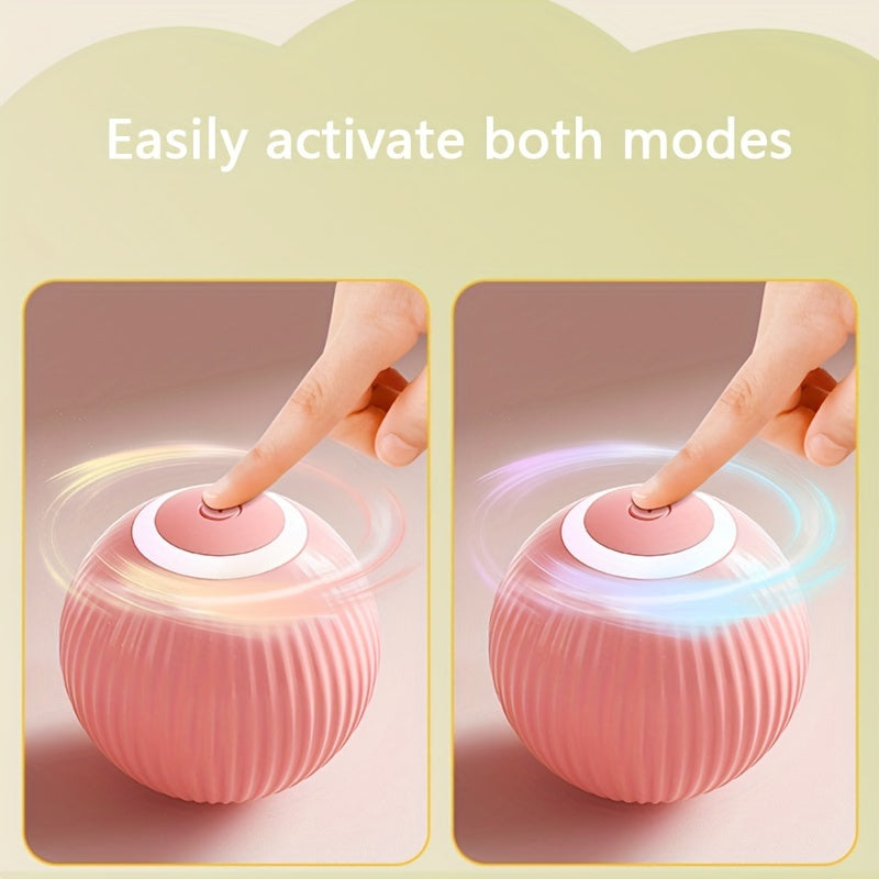 1pc Intelligent Cat Toy - Self-entertainment And Teasing Cat Stick Intelligent Rolling Ball Automatic Teasing Cat Ball Cat Electric Toy - For Cats - For Indoor Play - Perfect Gift for Cat Lovers