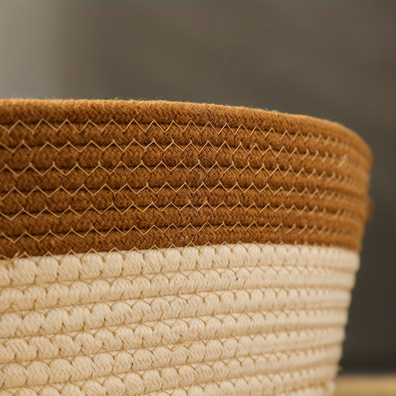 1pc Cozy Round Rattan Cat Bed - Hand-Woven, Soft, Breathable, and Durable - Perfect for Small Cats, Puppies, and Kittens - Round Mat, Puppy Bed, and Cat Basket