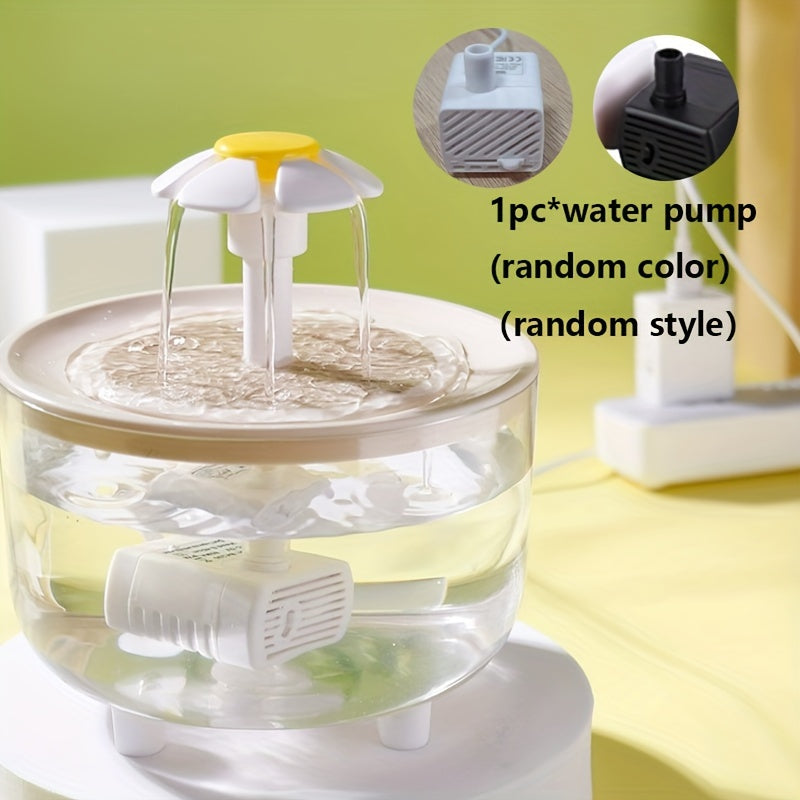 1.5L Large Capacity Transparent Pet Water Fountain - Automatic Circulation, USB Powered, Whisper Quiet, Easy to Clean, and BPA-Free - Perfect for Indoor Cats and Small Pets