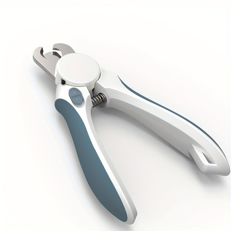 1pc LED Illuminated Pet Nail Clipper - Claw Care for Dogs and Cats - Easy Grooming Tool with Precise Trimming and Safety Features for Pet Care Supplies