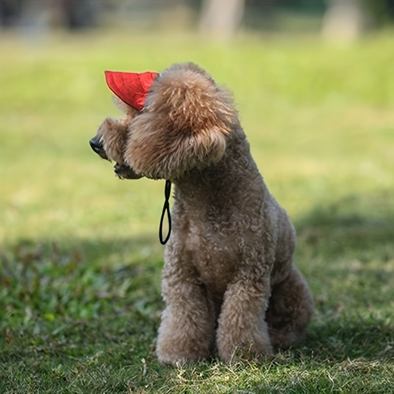 Adjustable Pet Baseball Cap for Dogs and Cats - Sun Protection and Style for Outdoor Activities