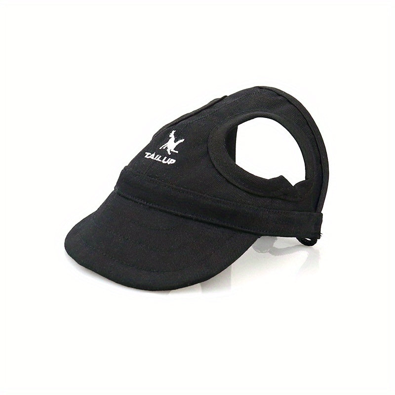 Adjustable Pet Baseball Cap for Dogs and Cats - Sun Protection and Style for Outdoor Activities